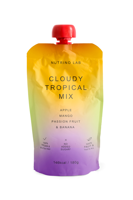 Cloudy Tropical Mix – Apple, mango, passions fruit och banana 180g