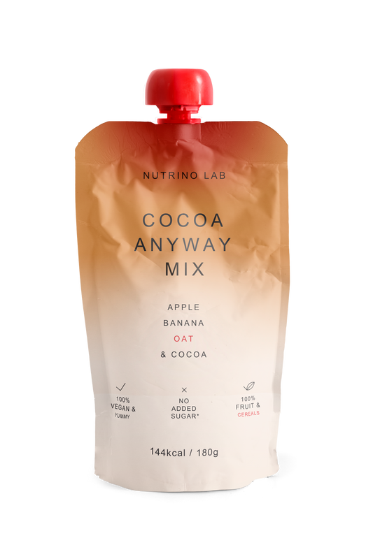 Cocoa Anyway Mix – Apple, banan, oat & cocoa 180g
