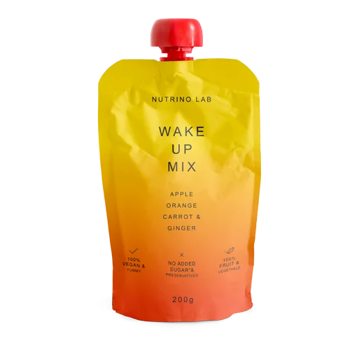 Wake Up Mix – Äpple, apelsin, morot och ingefära 6-pack