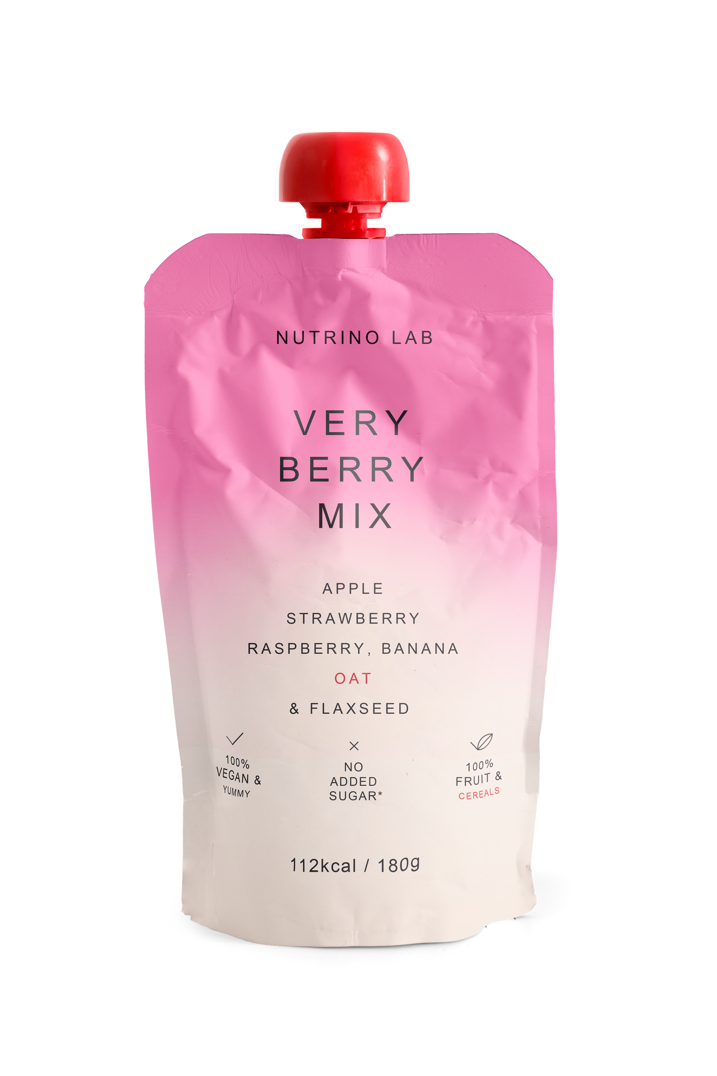 Very Berry Mix – Äpple, Jordgubbar, Hallon, Banan, Havre och Linfrö 180g